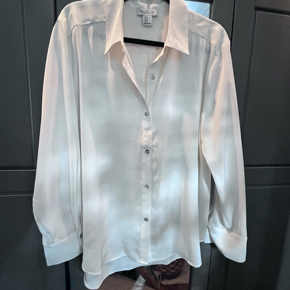 Rachel Zoe Classic White Blouse - Picture 1 of 2